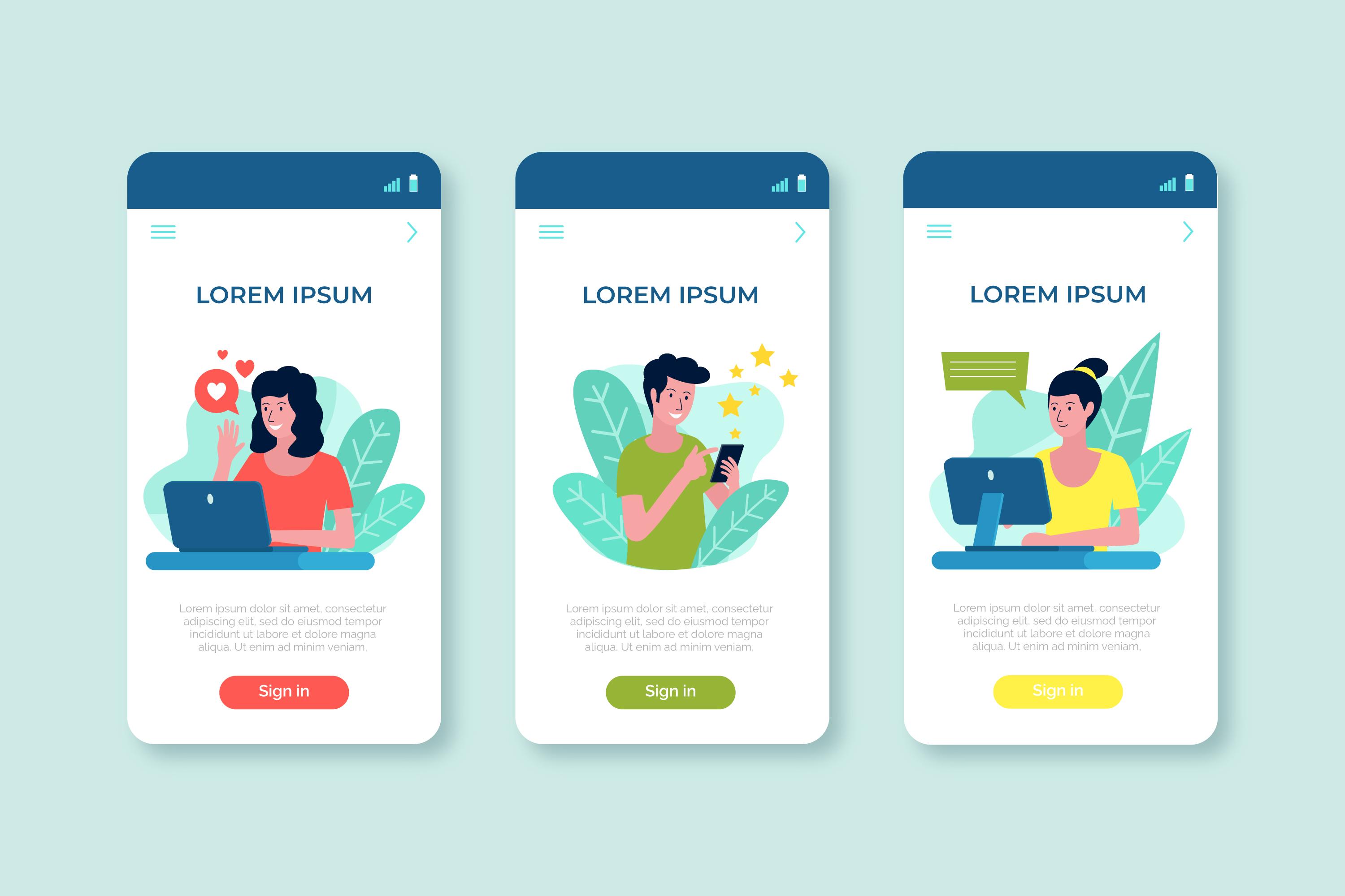 Android UI/UX Design